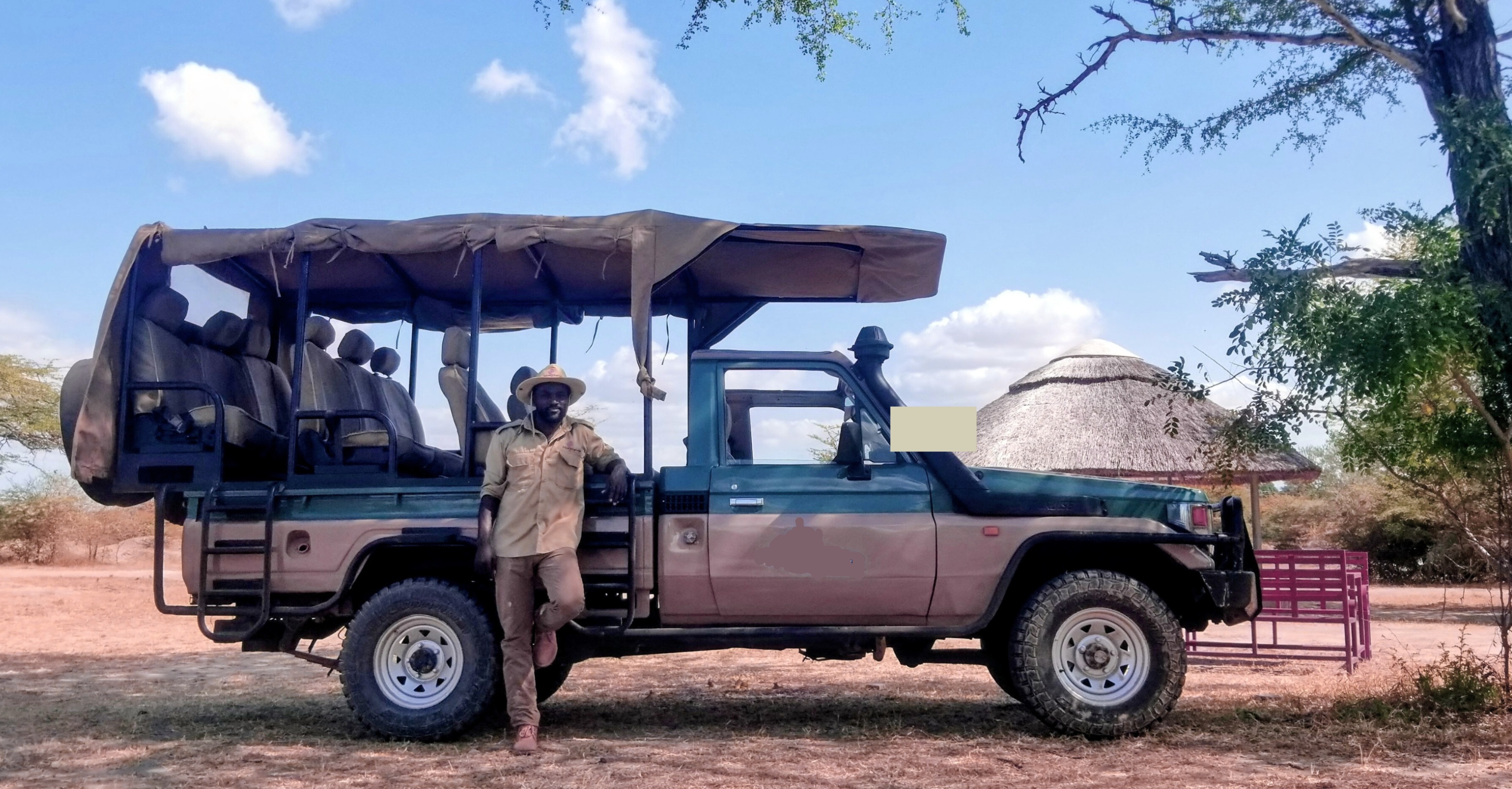 Safari Vehicle Interior
